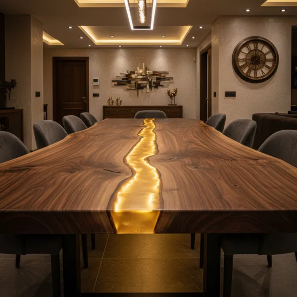 How to choose the wood creation that turns your dining table into the “jewel” of the home