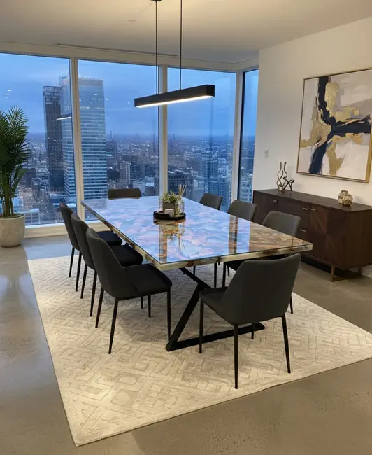 Urban Epoxy Dining Table