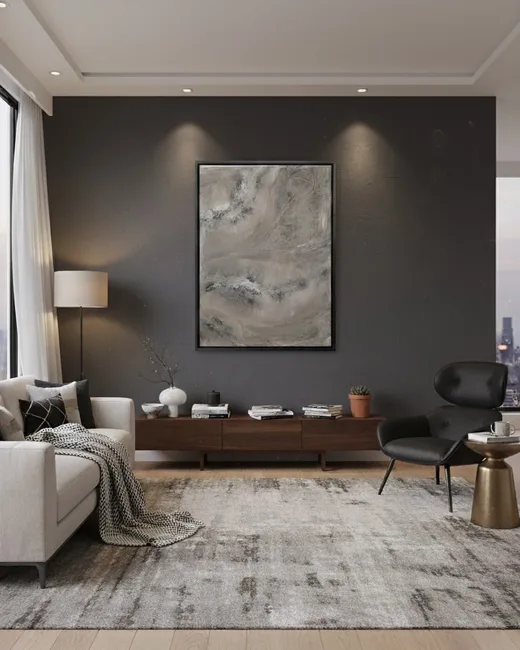 SILKSTONE ABSTRACT VEIL