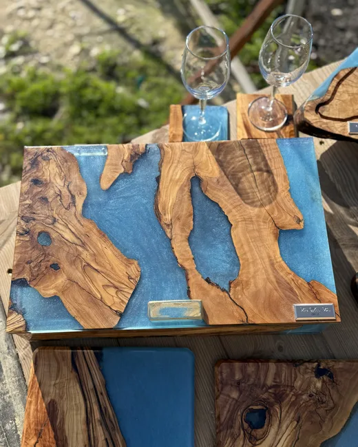 Royal Blue Olive Box