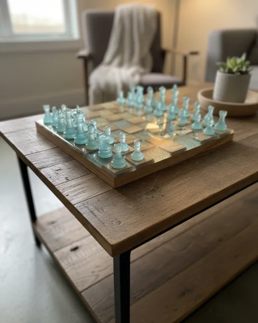 Olive Royale Chess Set
